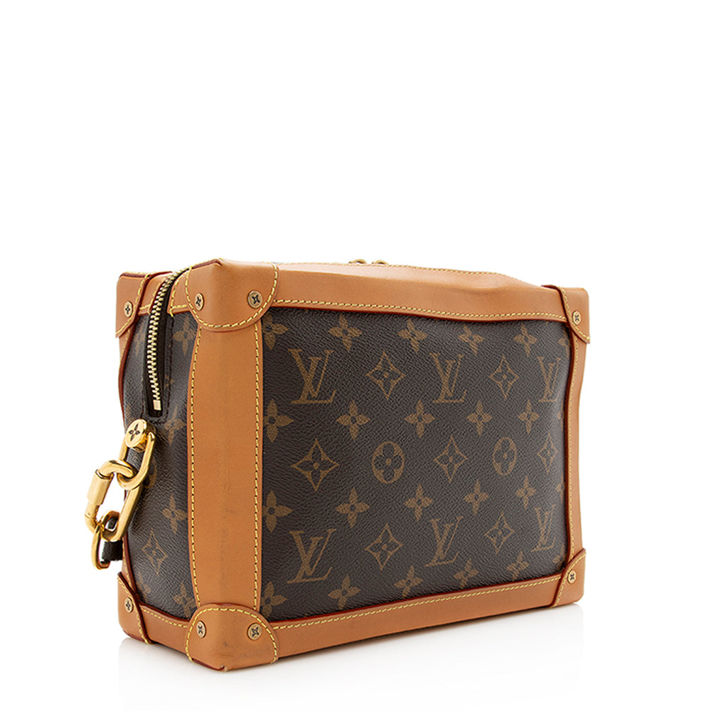 Louis Vuitton Monogram Canvas Solar Ray Soft Trunk Shoulder Bag -  (SHF-19943)