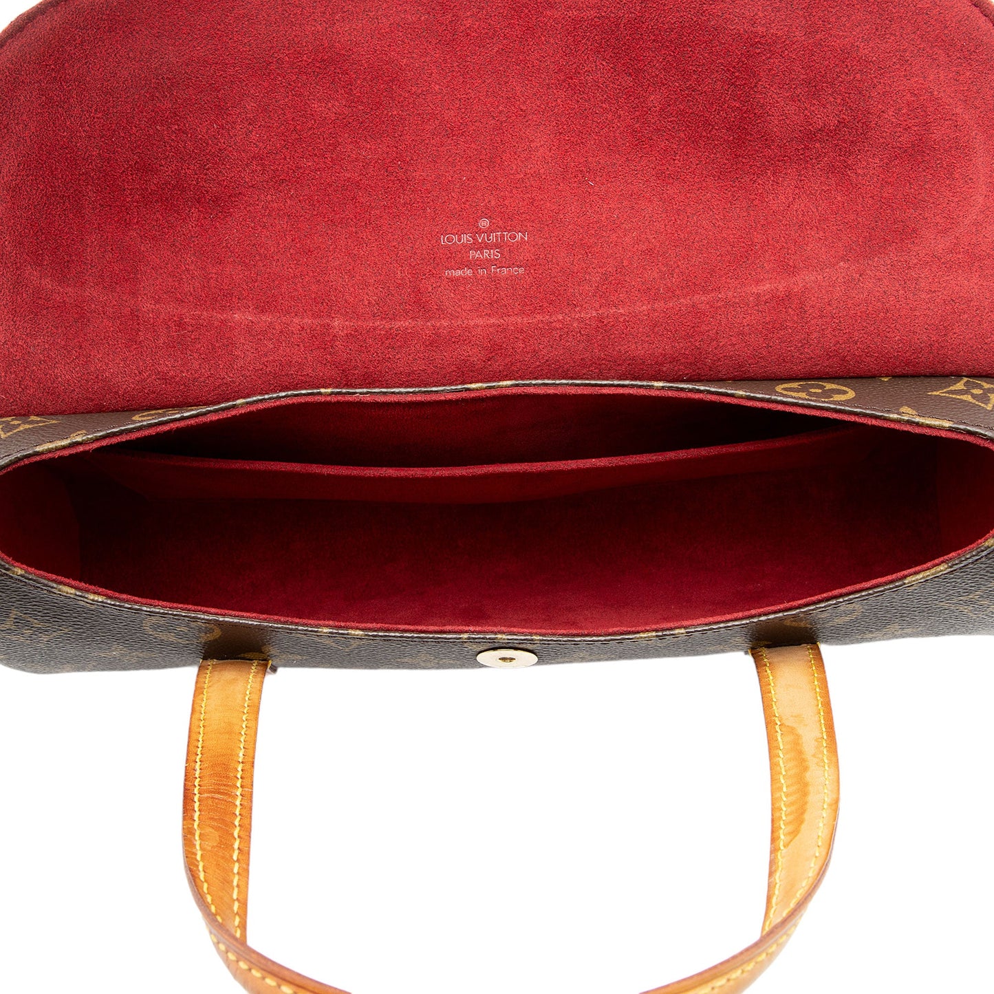 Louis Vuitton Monogram Canvas Sonatine Satchel (SHF-Wy42xp)