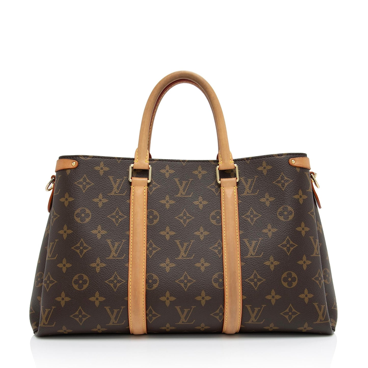 Louis Vuitton Monogram Canvas Soufflot MM Satchel (SHF-cmgf52)