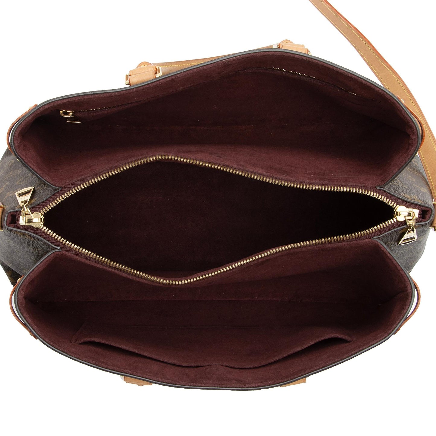 Louis Vuitton Monogram Canvas Soufflot MM Satchel (SHF-cmgf52)