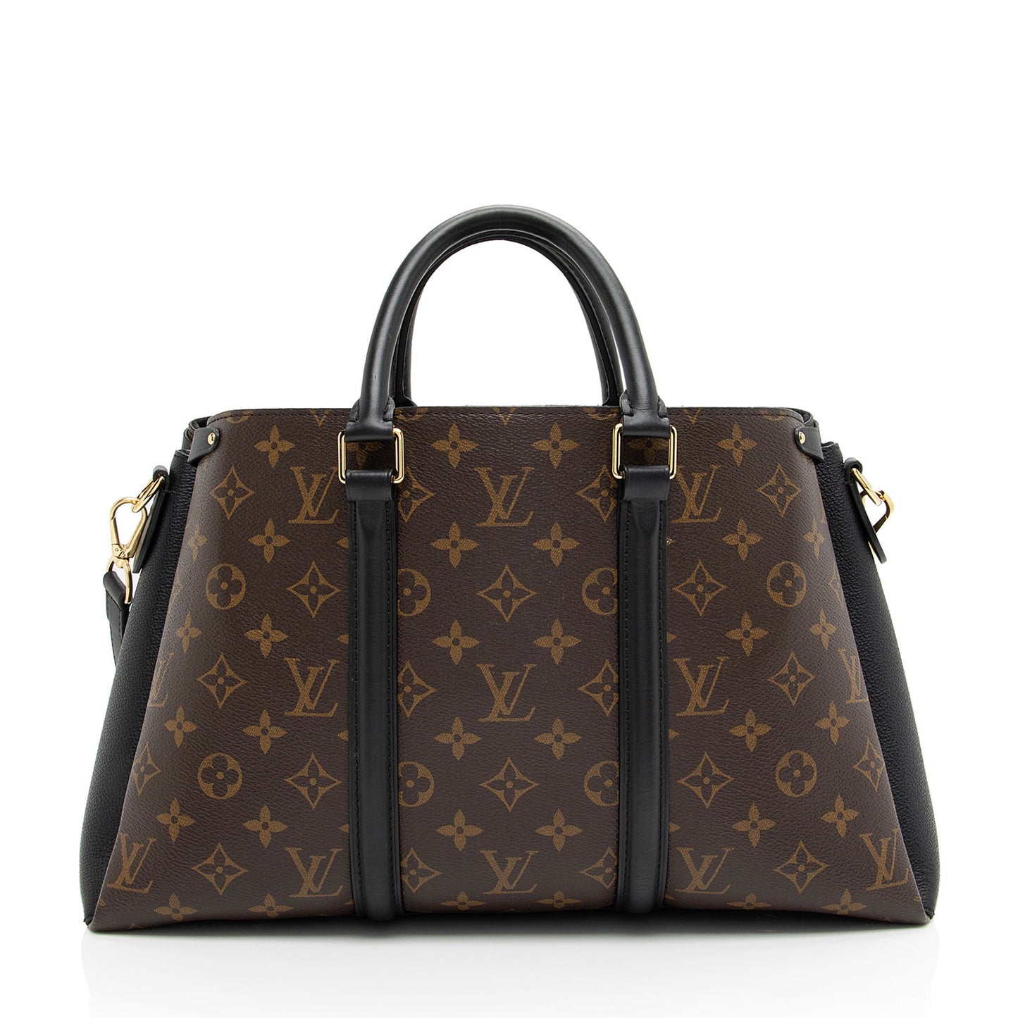 Louis Vuitton Monogram Canvas Soufflot MM Satchel (SHF-QtZo3k)