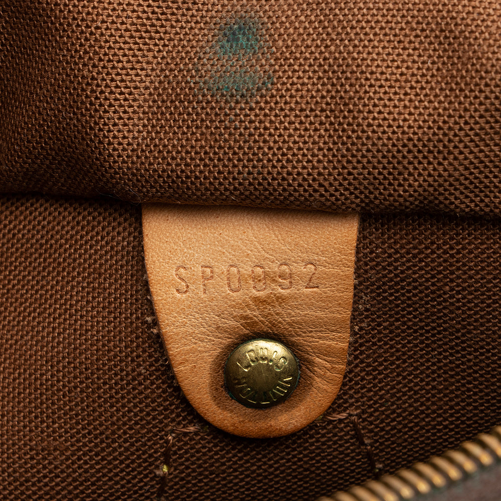 Louis Vuitton Monogram Canvas Speedy 25 Satchel -  (SHF-14608)
