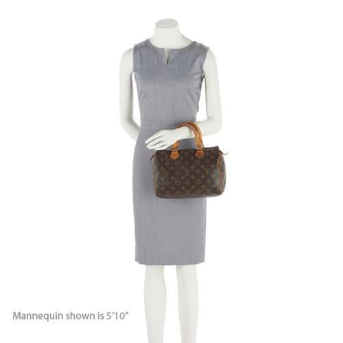 Louis Vuitton Monogram Canvas Speedy 25 Satchel -  (SHF-14608)