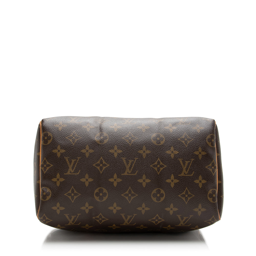 Louis Vuitton Monogram Canvas Speedy 25 Satchel -  (SHF-17090)
