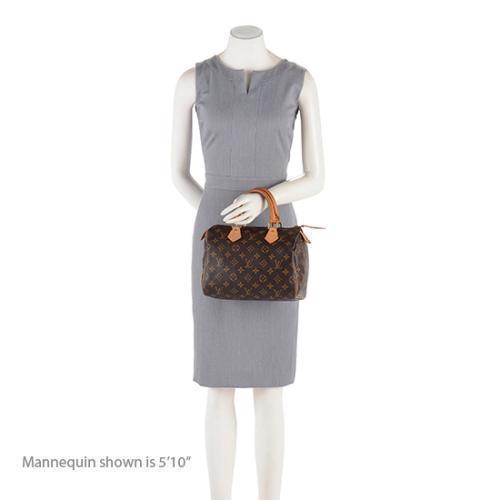 Louis Vuitton Monogram Canvas Speedy 25 Satchel -  (SHF-17090)