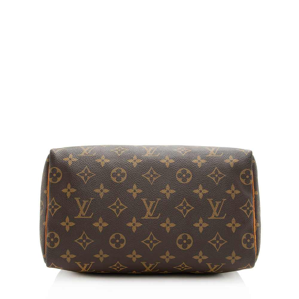 Louis Vuitton Vintage Monogram Canvas Speedy 25 Satchel -  (SHF-20148)