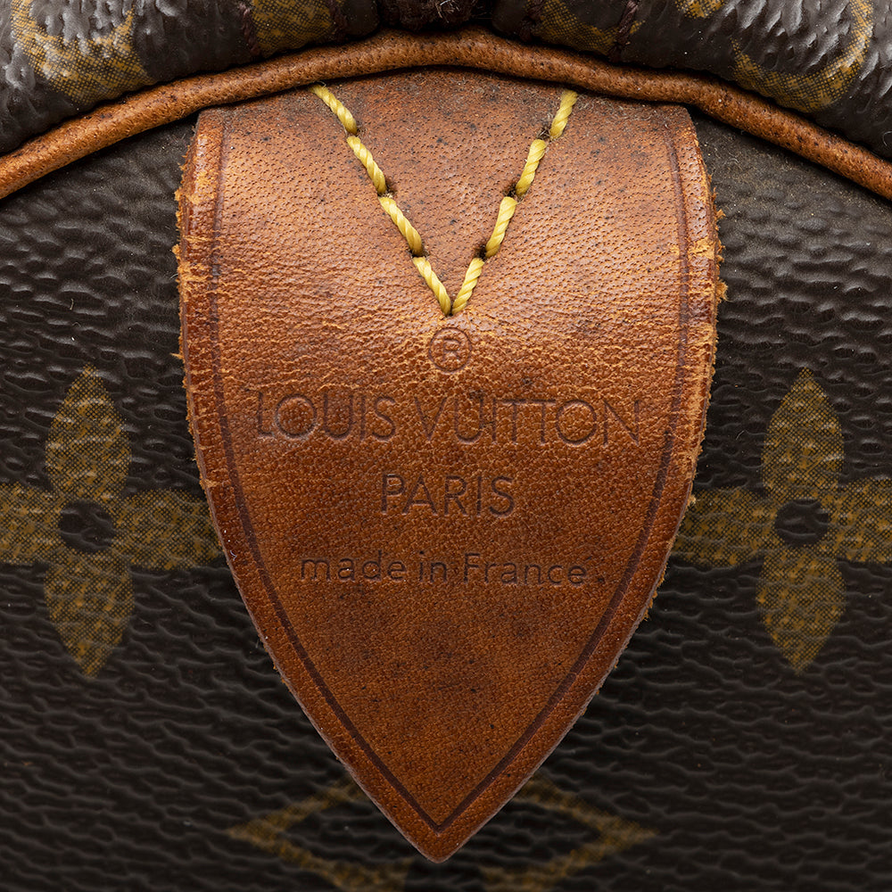 Louis Vuitton Vintage Monogram Canvas Speedy 25 Satchel -  (SHF-20148)