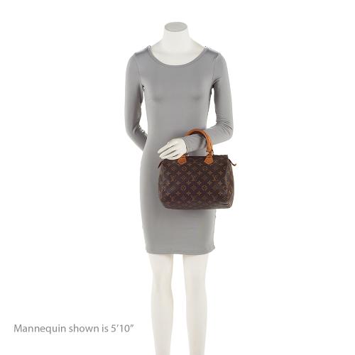 Louis Vuitton Monogram Canvas Speedy 25 Satchel (SHF-iGCWEi)