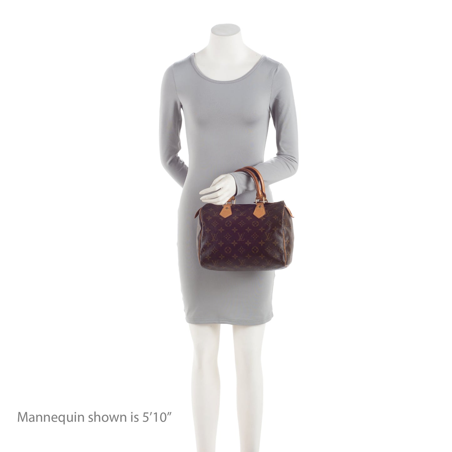 Louis Vuitton Monogram Canvas Speedy 25 Satchel (SHF-jH59Wo)
