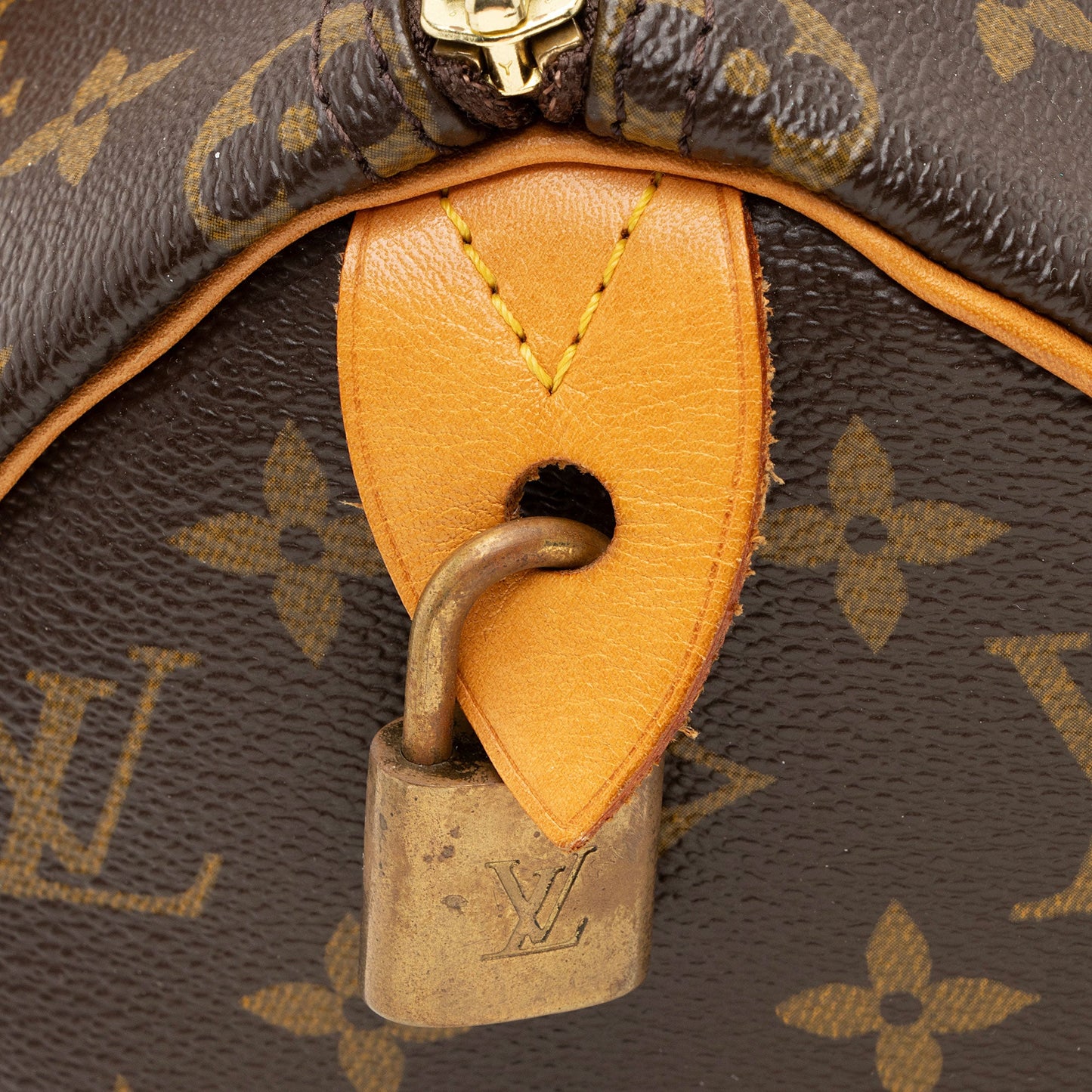 Louis Vuitton Monogram Canvas Speedy 25 Satchel