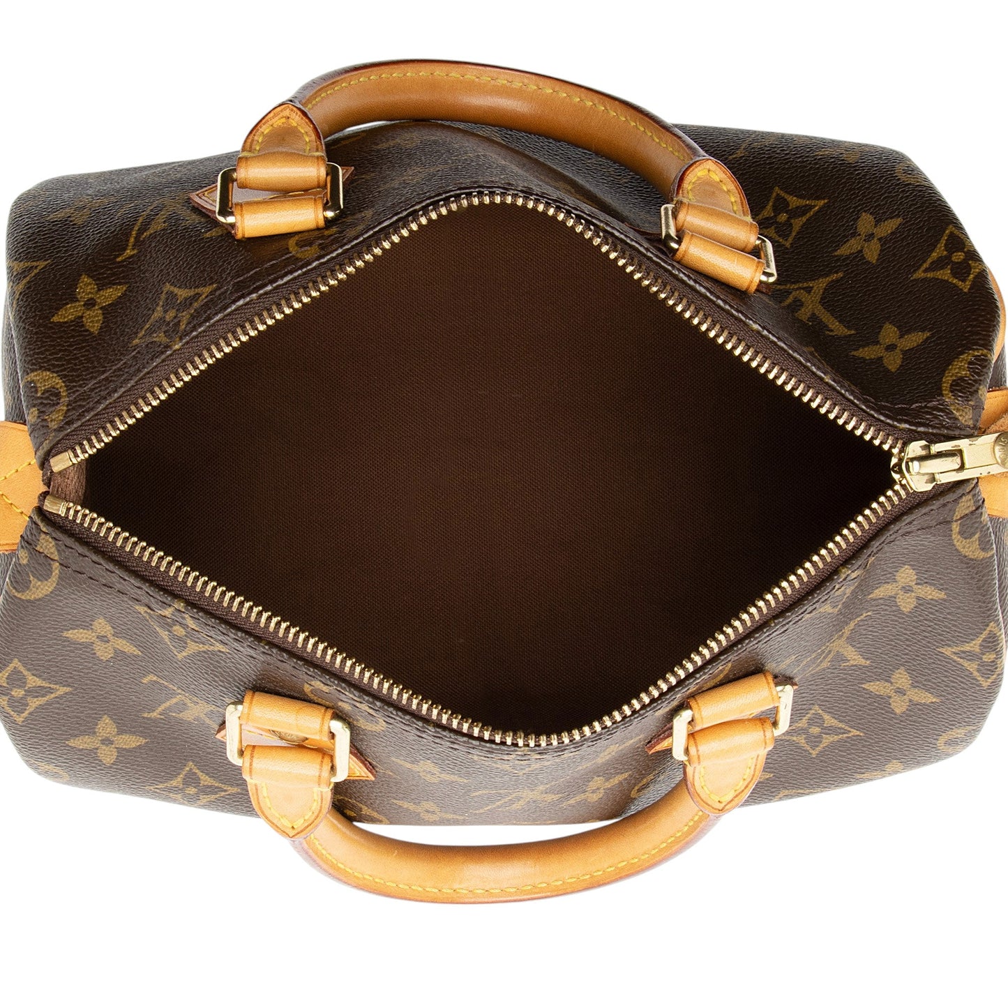 Louis Vuitton Monogram Canvas Speedy 25 Satchel