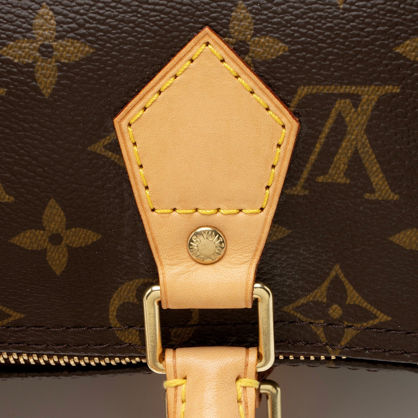Louis Vuitton Monogram Canvas Speedy 25 Satchel