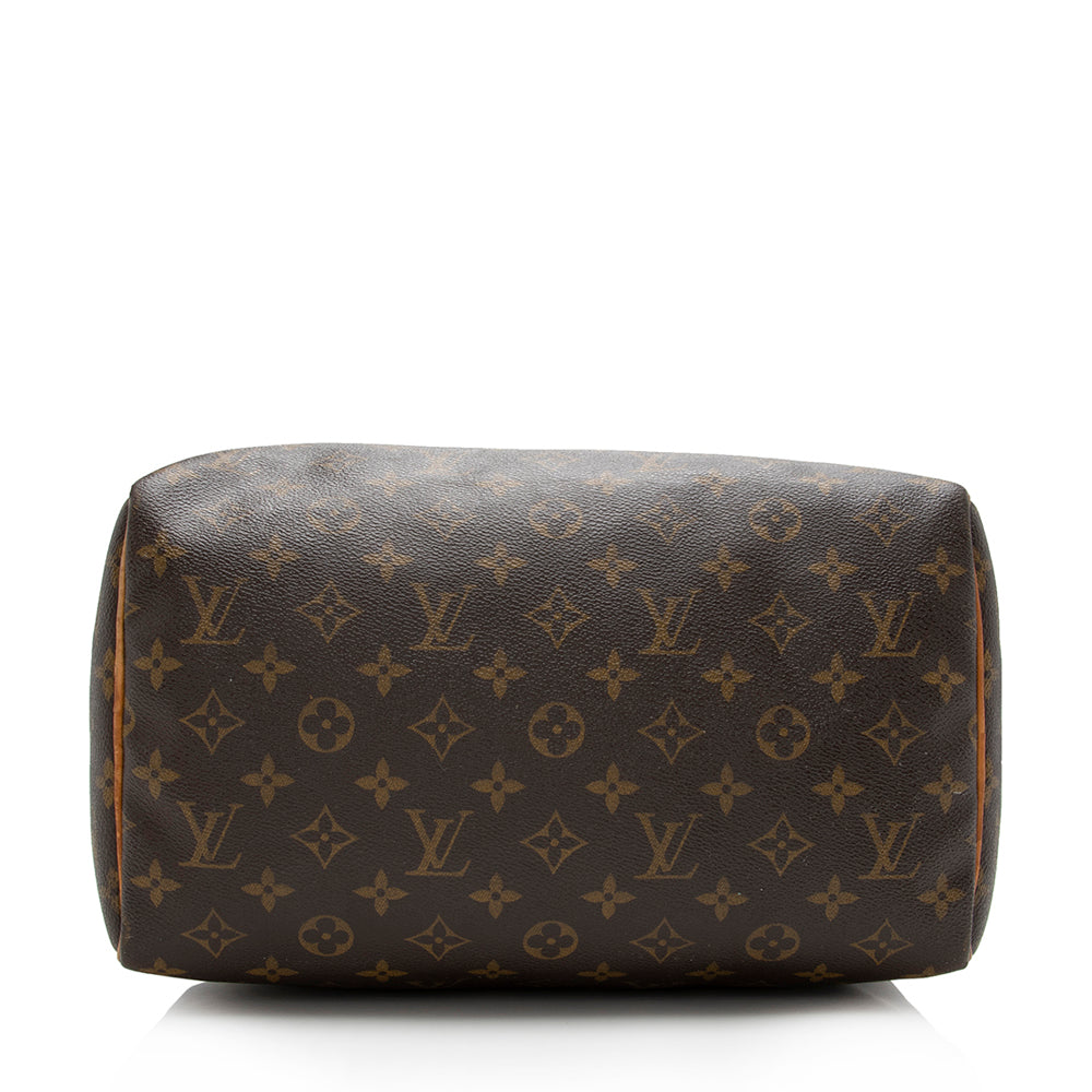 Louis Vuitton Monogram Canvas Speedy 30 Satchel -  (SHF-16606)