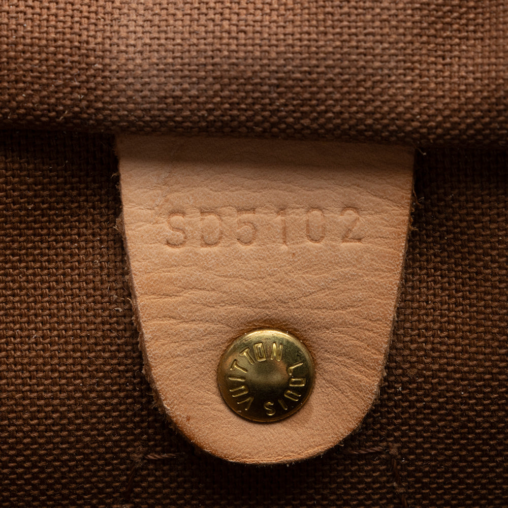 Louis Vuitton Monogram Canvas Speedy 30 Satchel -  (SHF-16606)