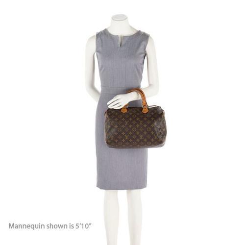 Louis Vuitton Monogram Canvas Speedy 30 Satchel -  (SHF-16606)