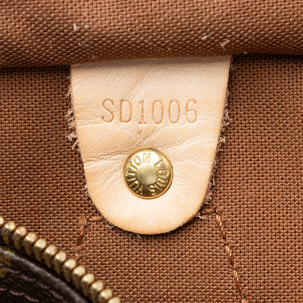 Louis Vuitton Monogram Canvas Speedy 30 Satchel -  (SHF-18813)