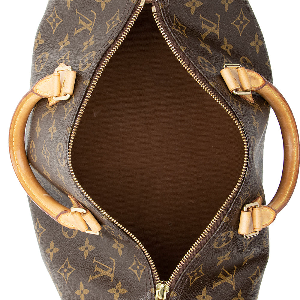 Louis Vuitton Monogram Canvas Speedy 30 Satchel -  (SHF-18813)
