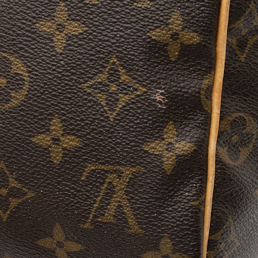 Louis Vuitton Monogram Canvas Speedy 30 Satchel (SHF-19307)