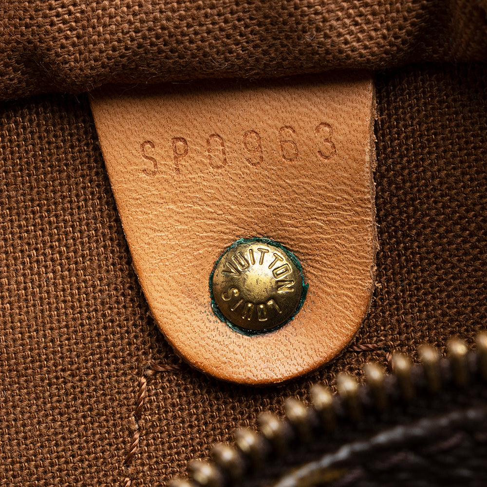 Louis Vuitton Vintage Monogram Canvas Speedy 30 Satchel -  (SHF-20193)