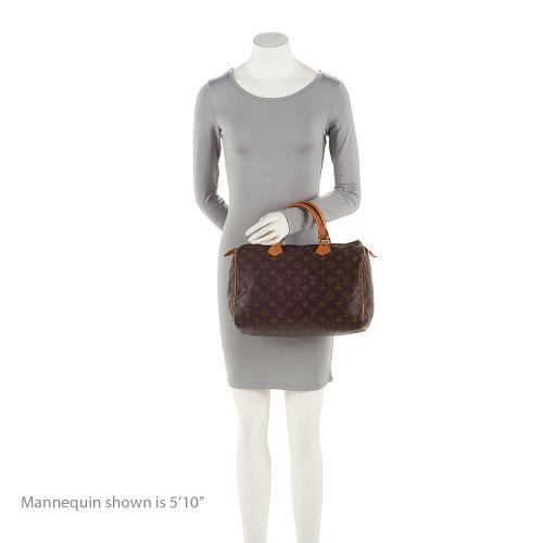 Louis Vuitton Vintage Monogram Canvas Speedy 30 Satchel -  (SHF-VUH7fs)