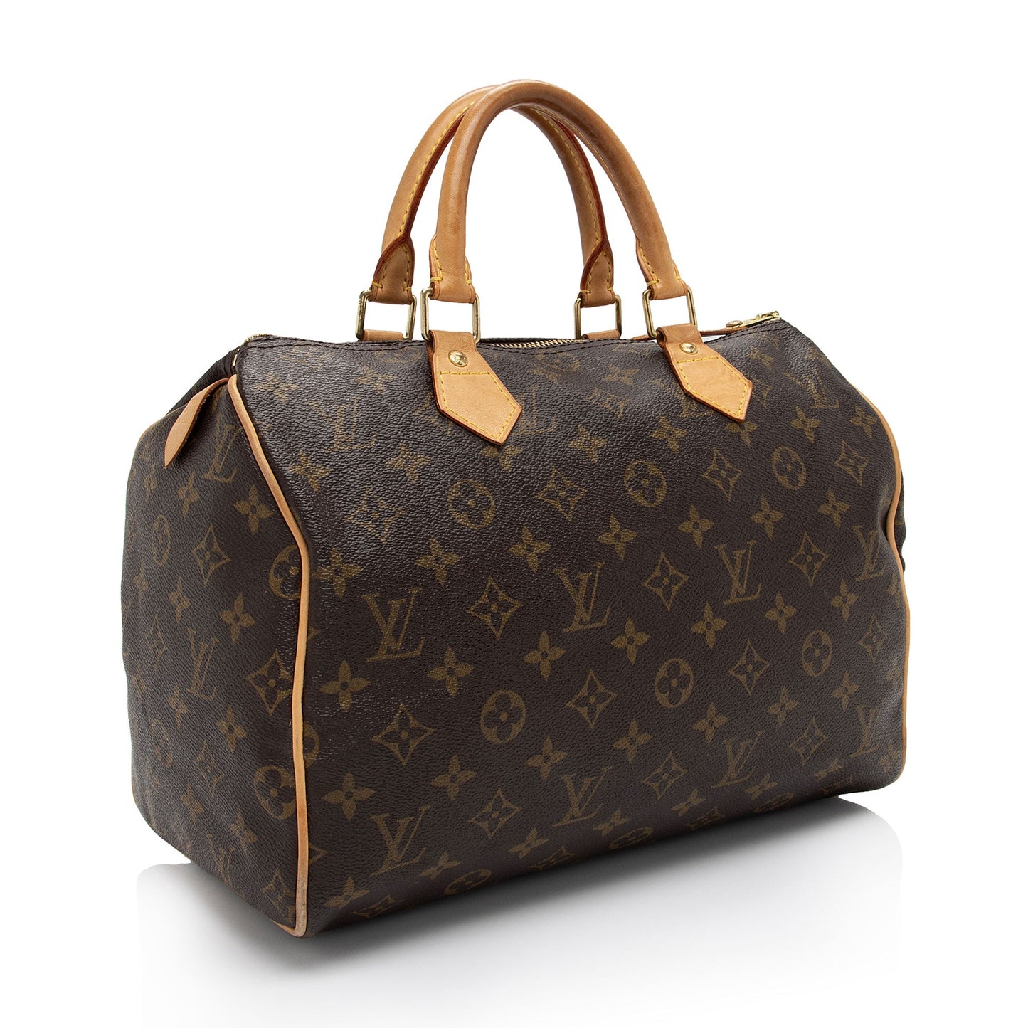 Louis Vuitton Monogram Canvas Speedy 30 Satchel (SHF-E4SXWh)