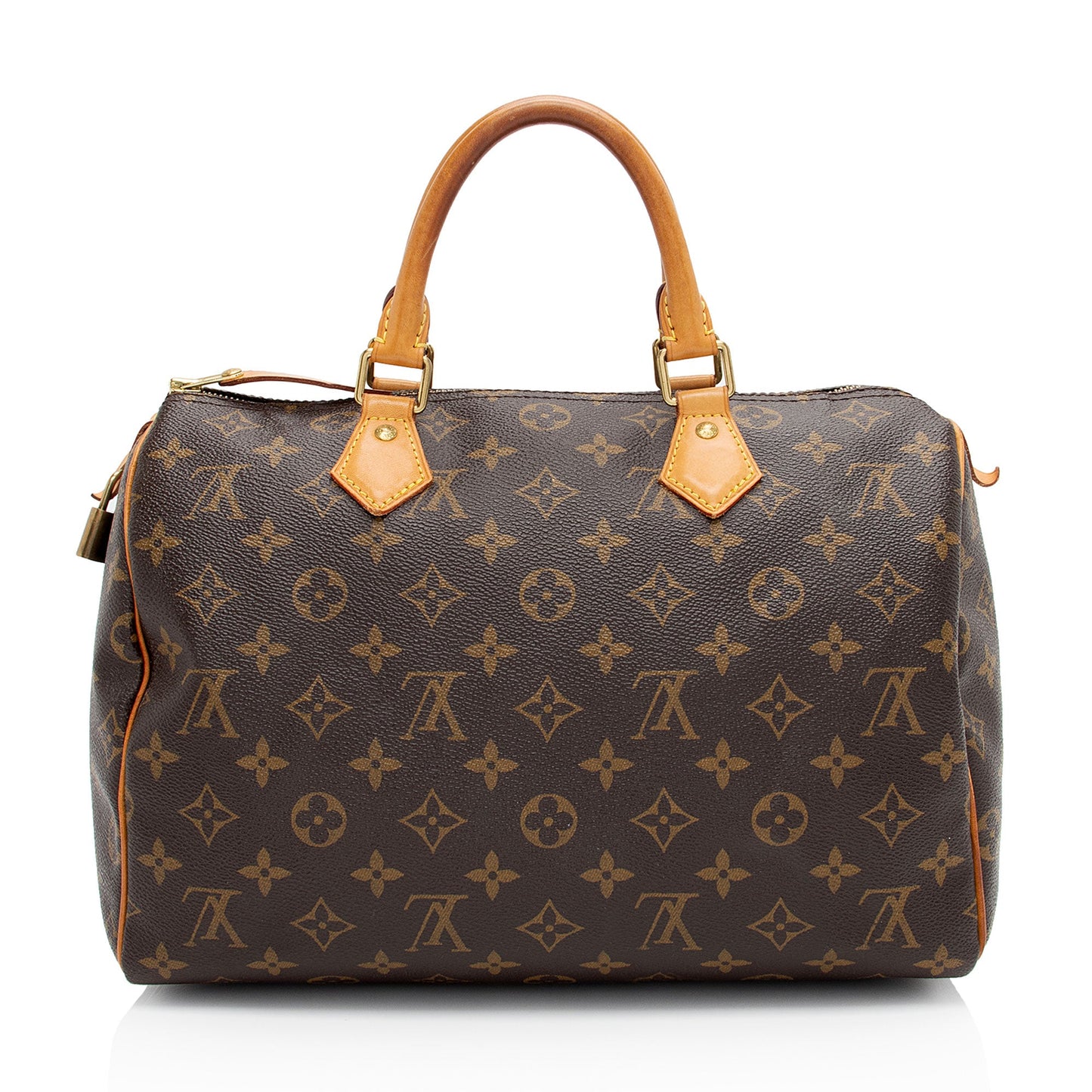 Louis Vuitton Monogram Canvas Speedy 30 Satchel (SHF-46wmzn)
