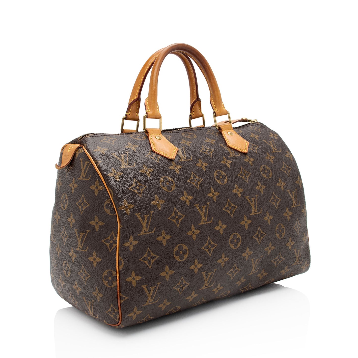 Louis Vuitton Monogram Canvas Speedy 30 Satchel (SHF-46wmzn)