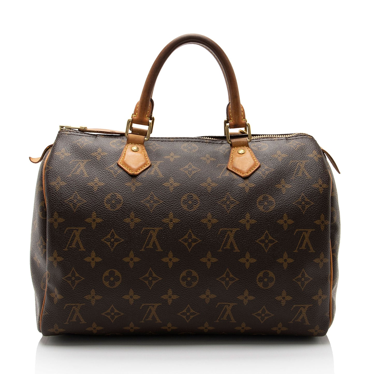 Louis Vuitton Monogram Canvas Speedy 30 Satchel (SHF-usMEGZ)