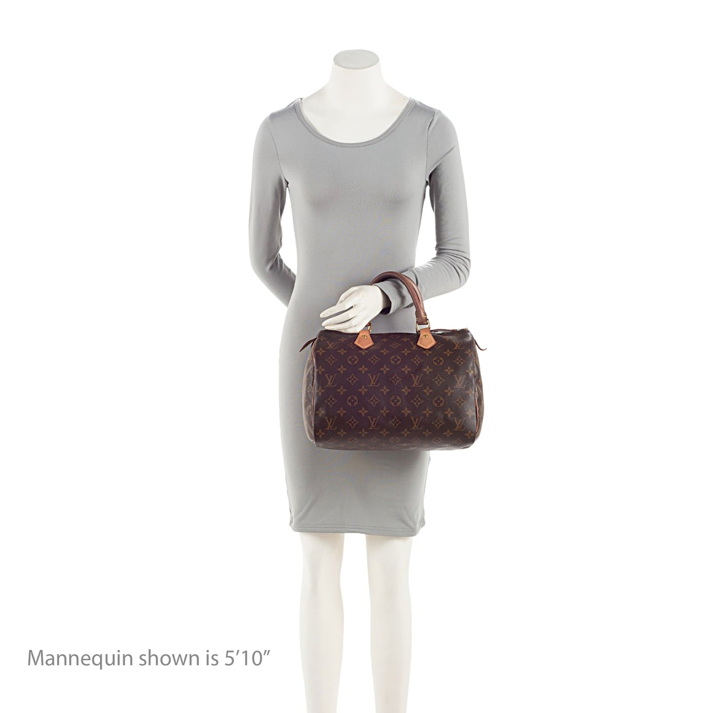 Louis Vuitton Monogram Canvas Speedy 30 Satchel (SHF-w8aaxC)