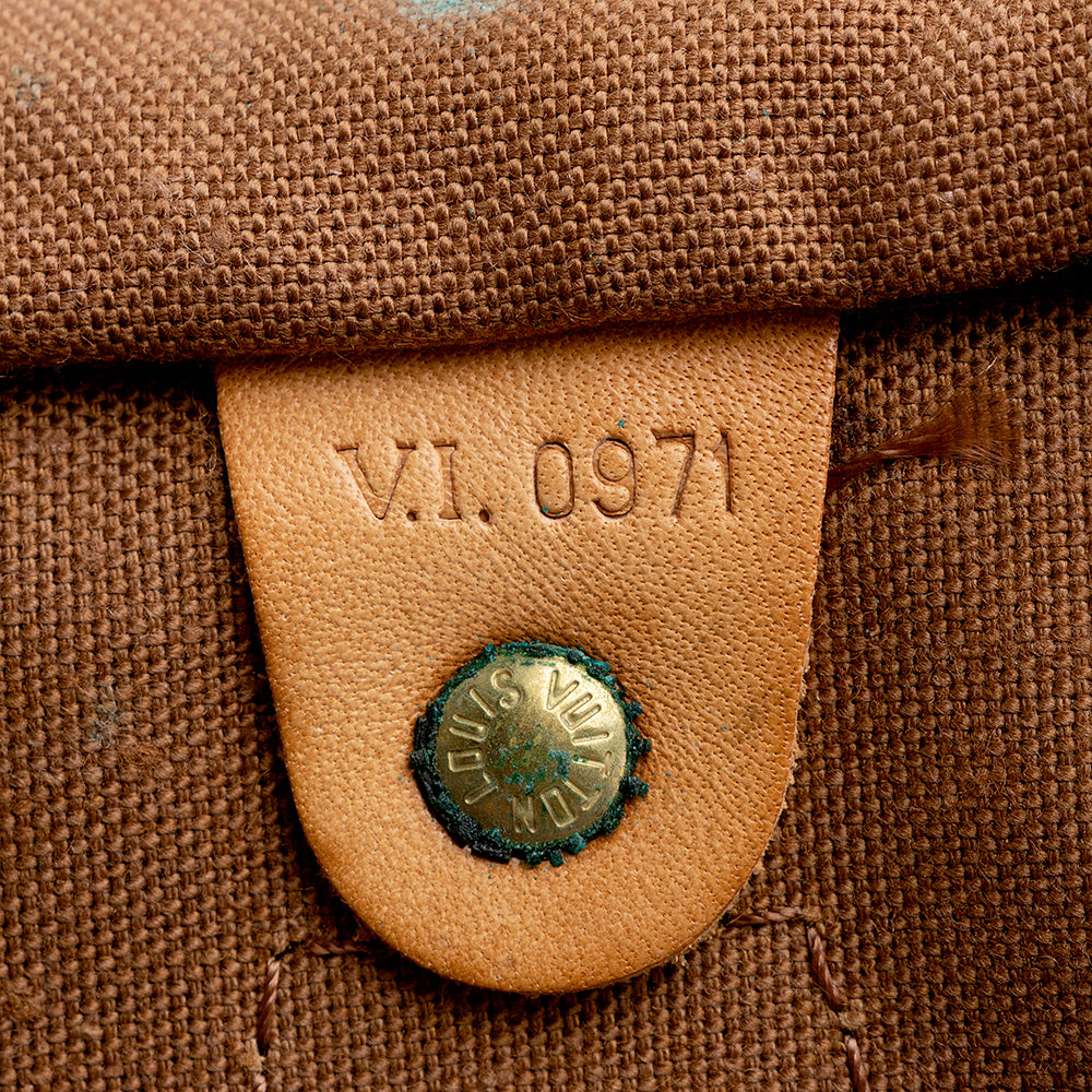 Louis Vuitton Vintage Monogram Canvas Speedy 30 Satchel (SHF-23180)