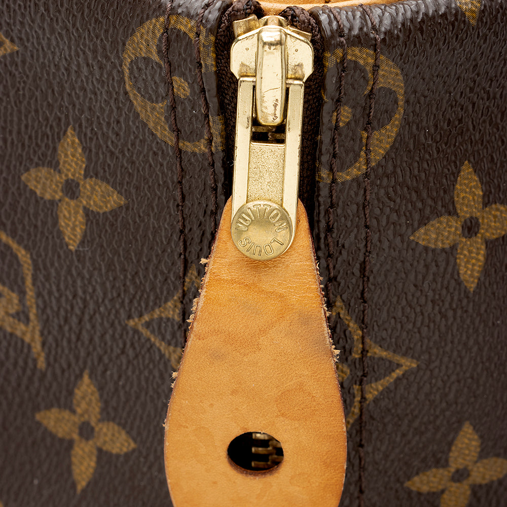 Louis Vuitton Monogram Canvas Speedy 35 Satchel (SHF-17836)