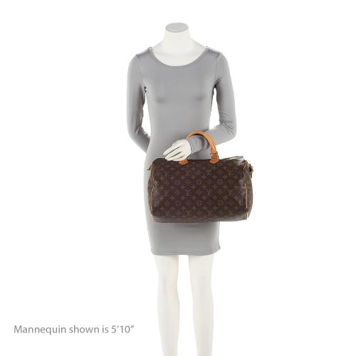 Louis Vuitton Monogram Canvas Speedy 35 Satchel (SHF-21589)