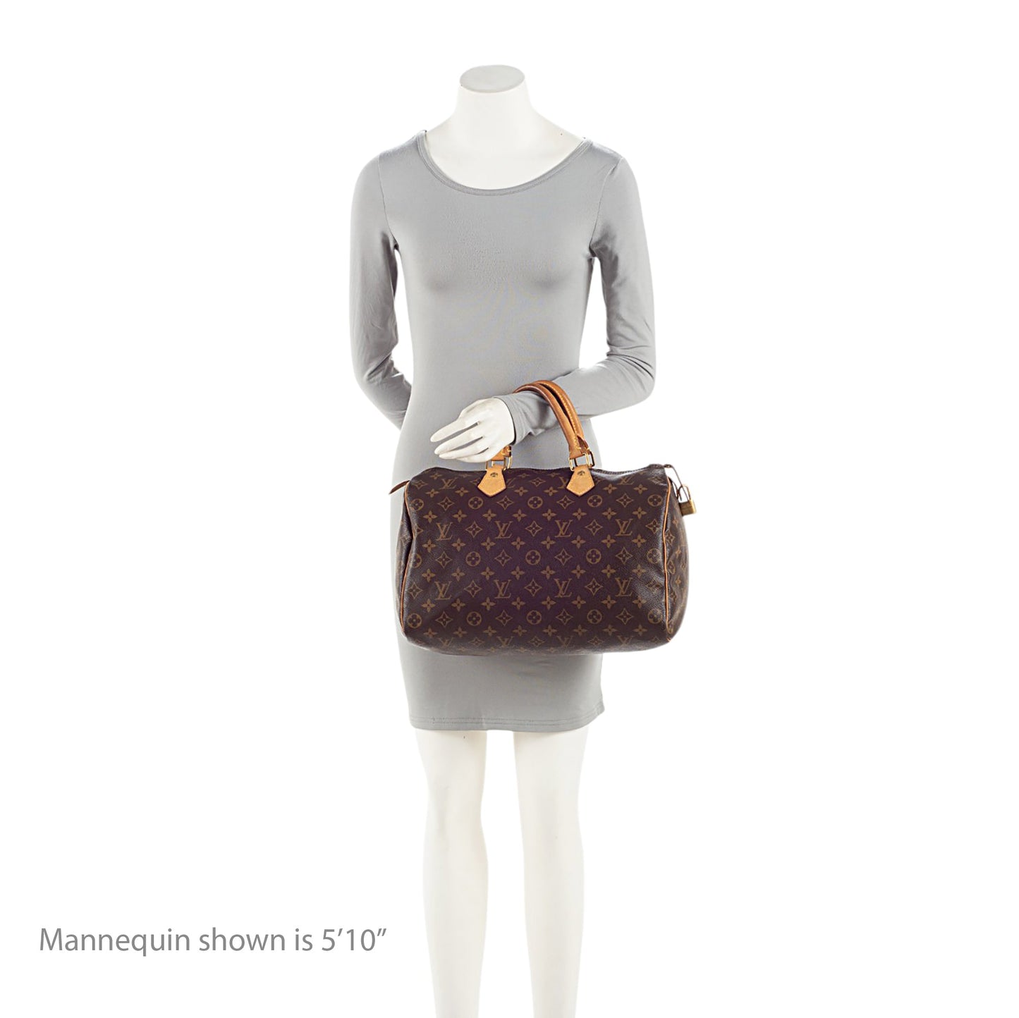 Louis Vuitton Monogram Canvas Speedy 35 Satchel (SHF-wdK2Fs)
