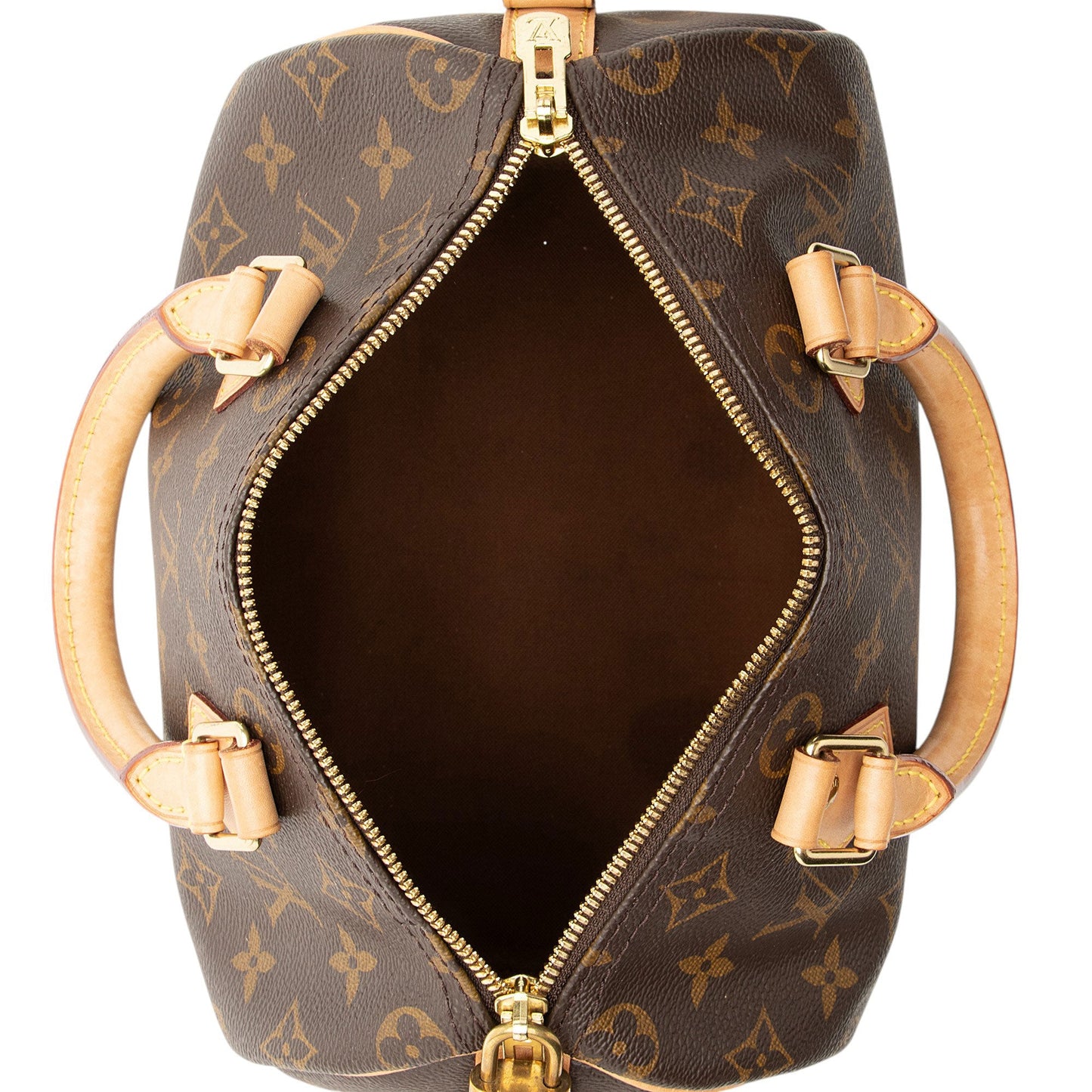 Louis Vuitton Monogram Canvas Speedy Bandouliere 25 Satchel