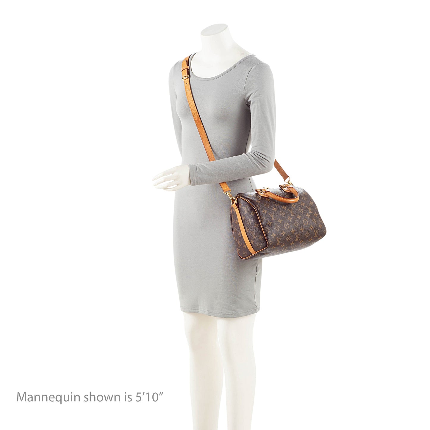 Louis Vuitton Monogram Canvas Speedy Bandouliere 25 Satchel