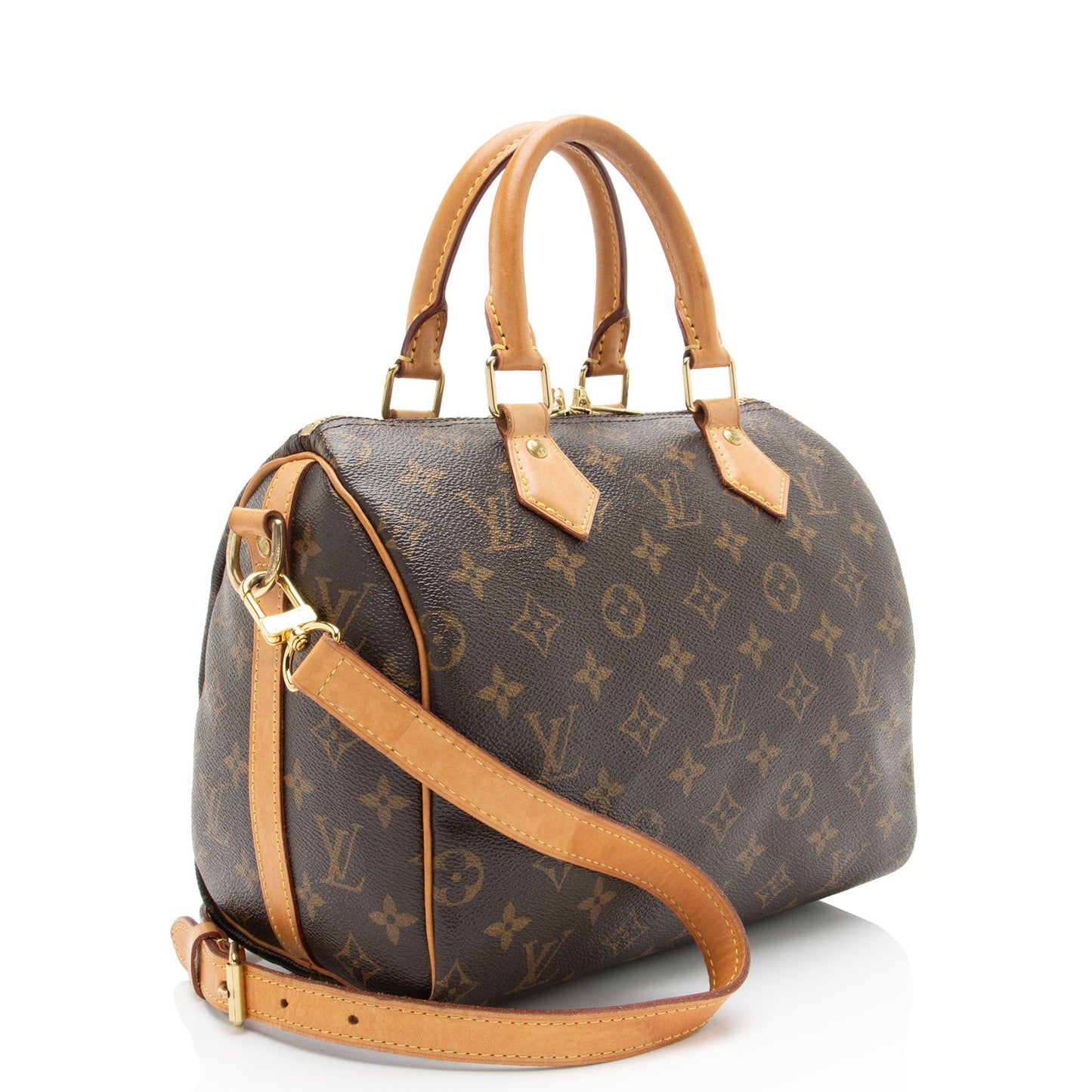 Louis Vuitton Monogram Canvas Speedy Bandouliere 25 Satchel
