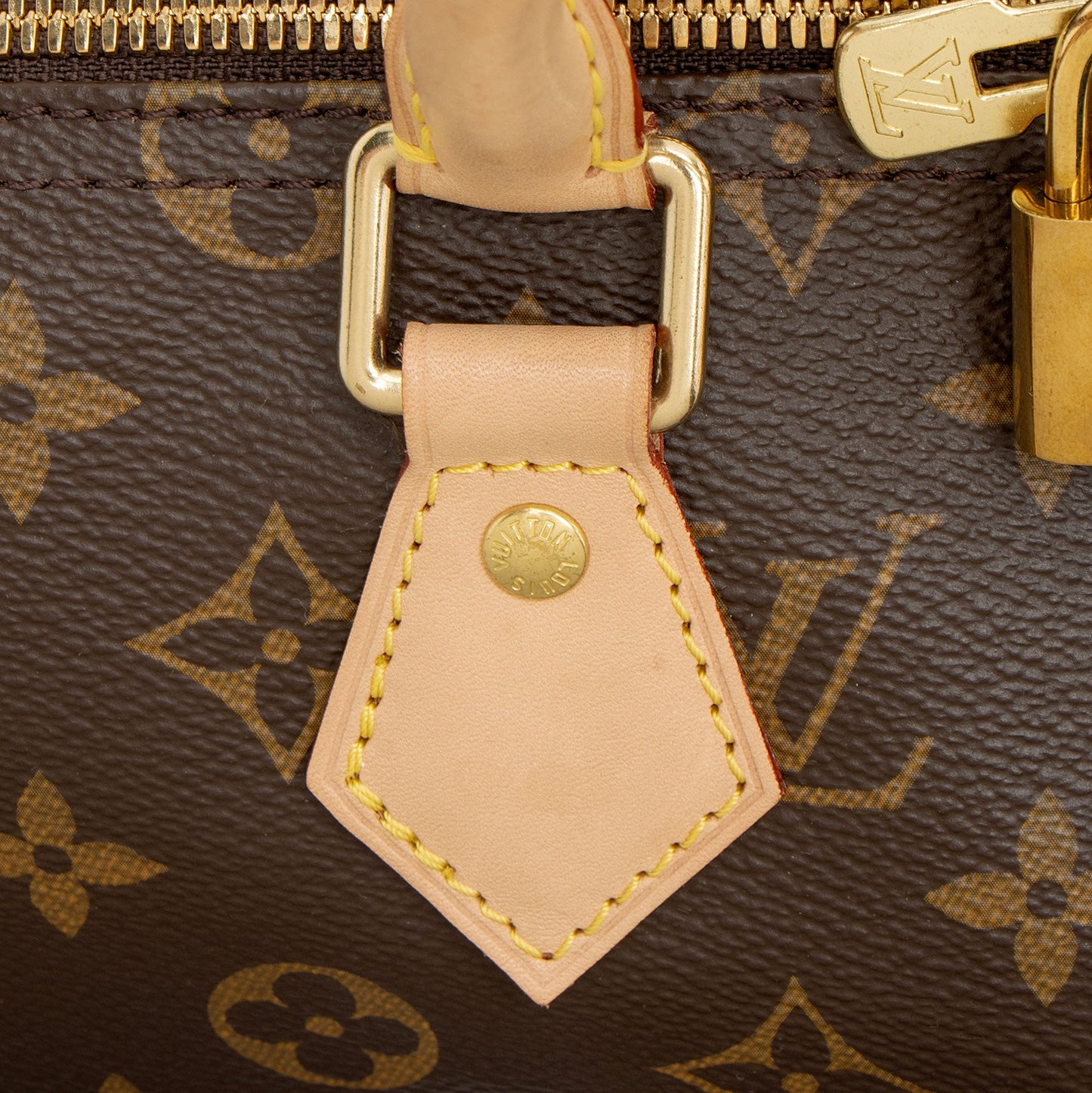 Louis Vuitton Monogram Canvas Speedy Bandouliere 35 Satchel