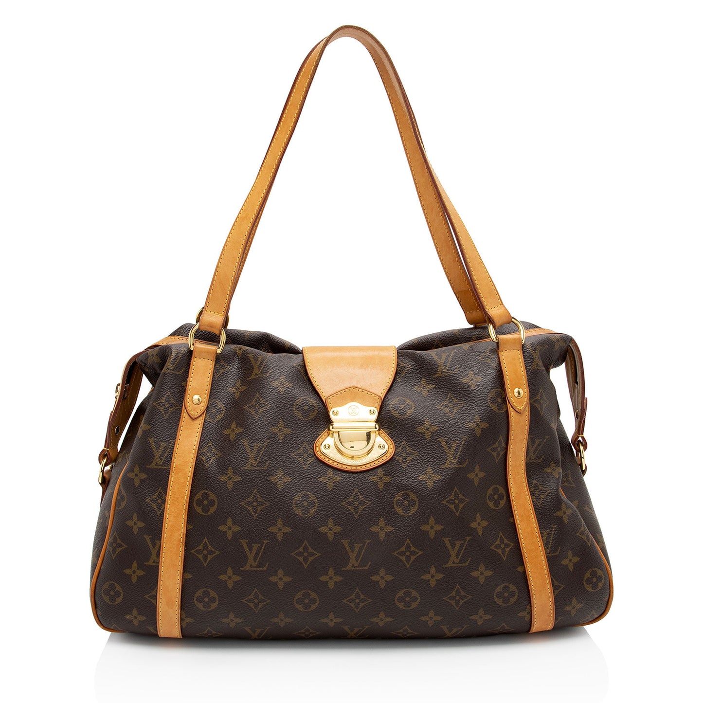 Louis Vuitton Monogram Canvas Stresa GM Shoulder Bag (SHF-9BDyiu)