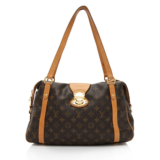 Louis Vuitton Monogram Canvas Stresa PM Shoulder Bag (SHF-sktjr4)