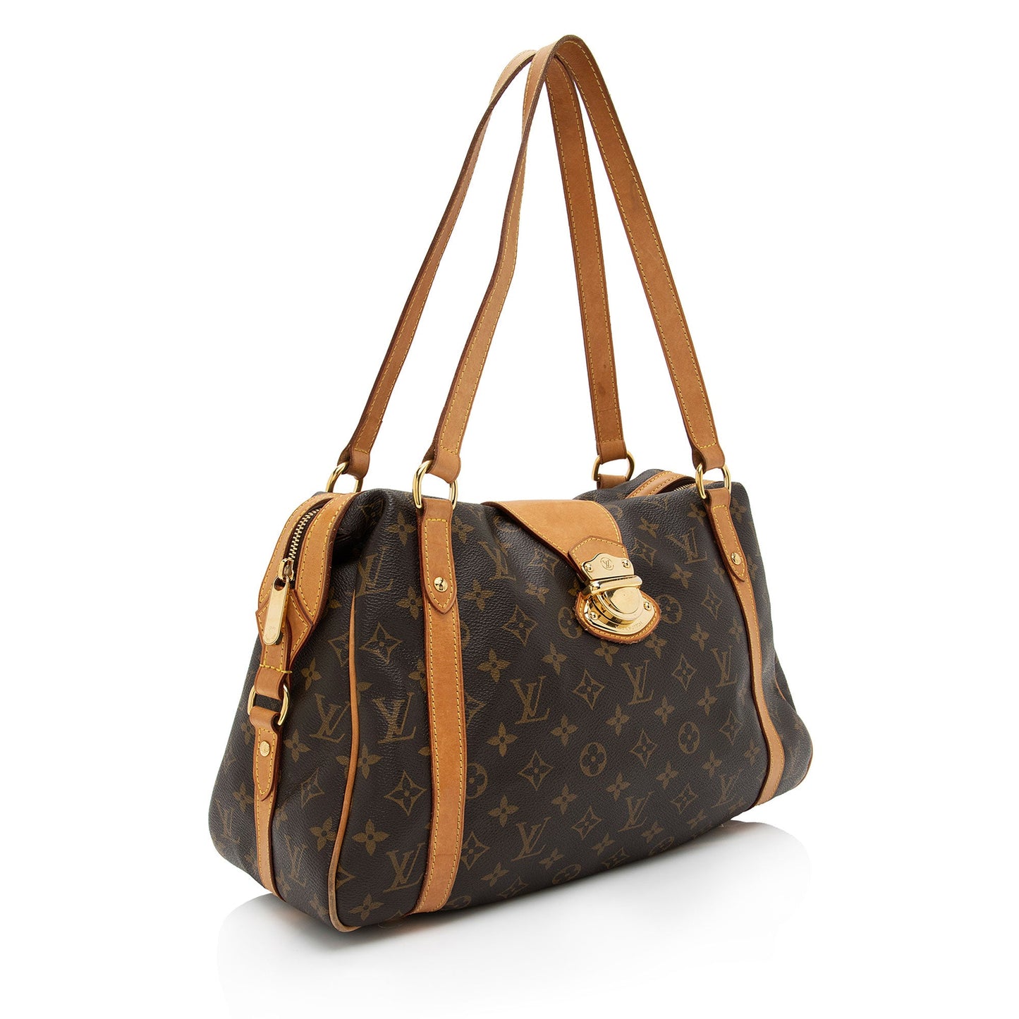Louis Vuitton Monogram Canvas Stresa PM Shoulder Bag (SHF-sktjr4)