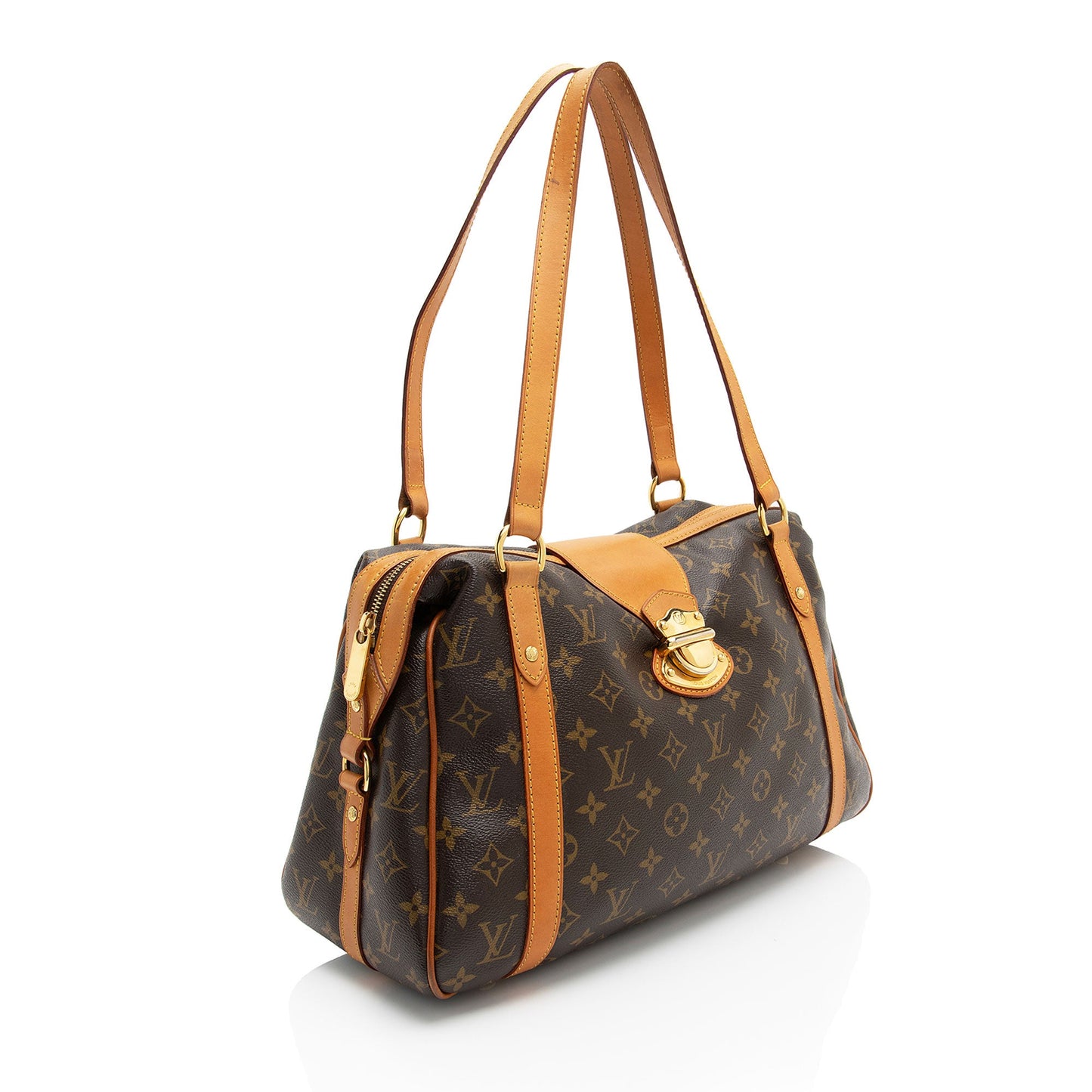 Louis Vuitton Monogram Canvas Stresa PM Shoulder Bag (SHF-vHbxCH)