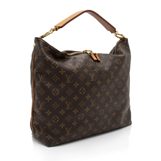 Louis Vuitton Monogram Canvas Sully MM Shoulder Bag (SHF-tTsaXo)
