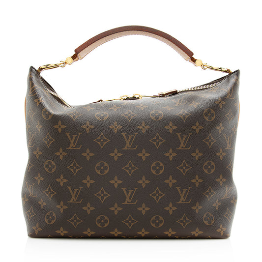 Louis Vuitton Monogram Canvas Sully PM Shoulder Bag (SHF-20139)