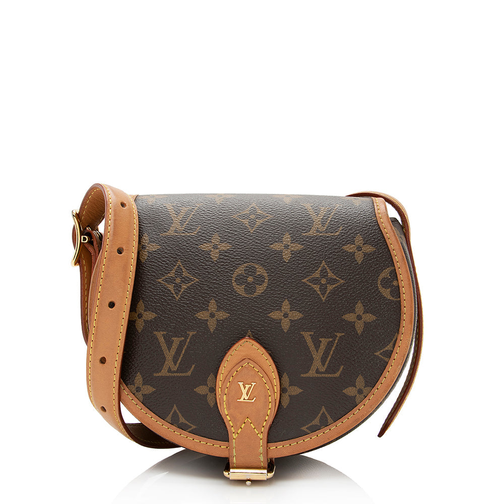 Louis Vuitton Monogram Canvas Tambourin Shoulder Bag (SHF-21577)