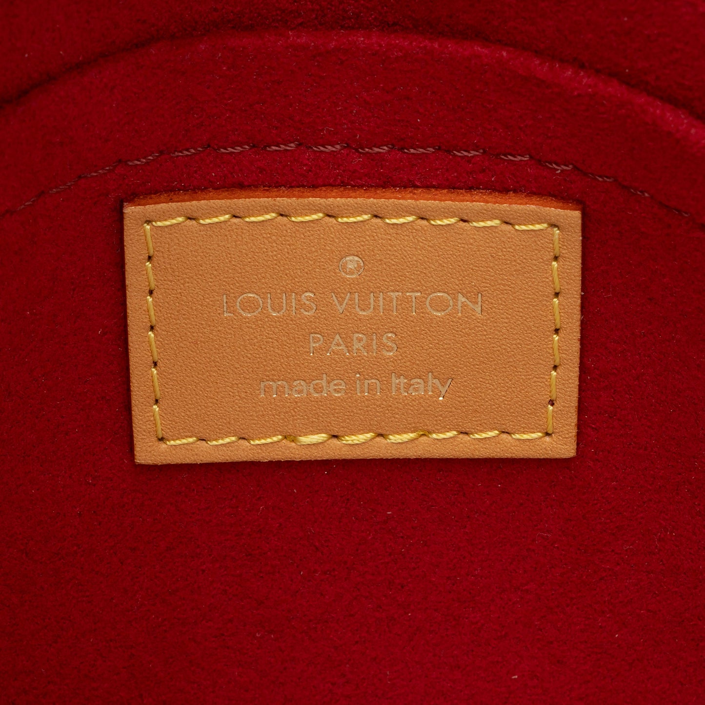 Louis Vuitton Monogram Canvas Tambourin Shoulder Bag (SHF-8M07BX)