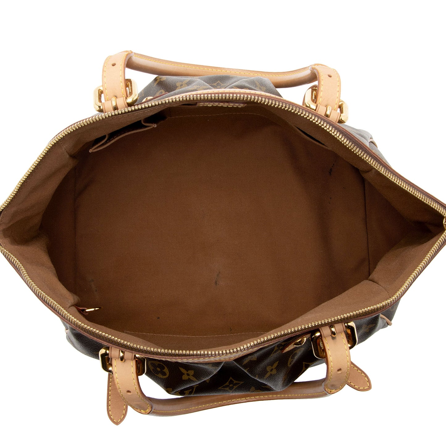 Louis Vuitton Monogram Canvas Tivoli GM Satchel (SHF-TO1Qyg)