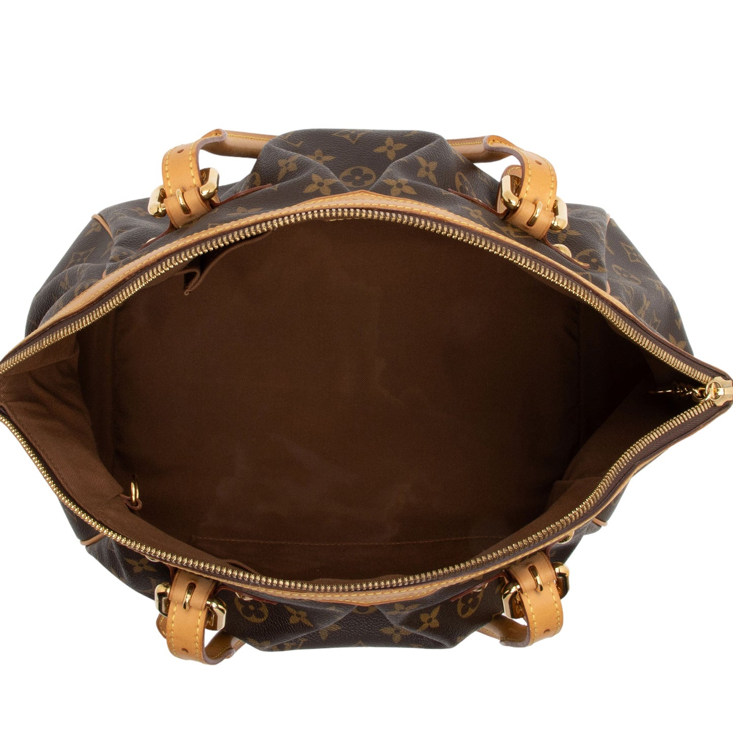 Louis Vuitton Monogram Canvas Tivoli GM Satchel (SHF-G8oUa4)