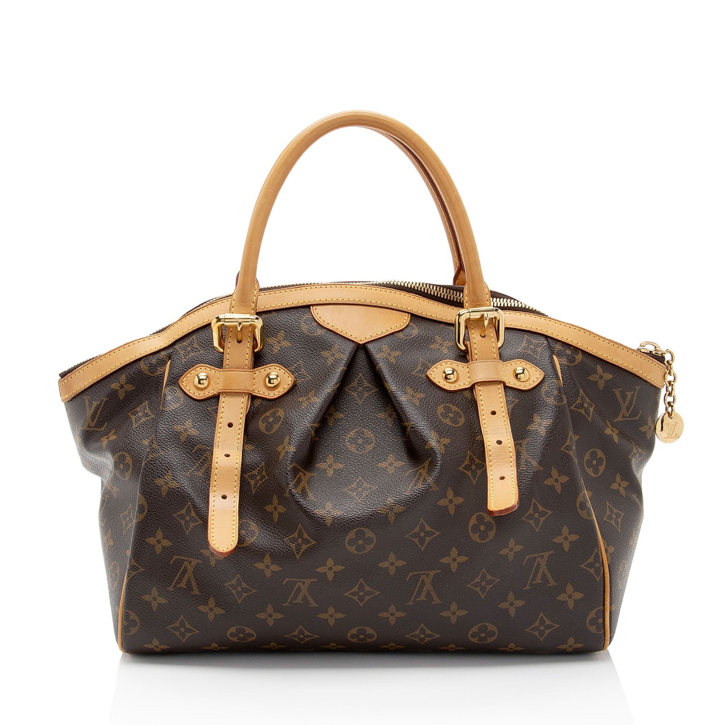 Louis Vuitton Monogram Canvas Tivoli GM Satchel (SHF-667bj5)