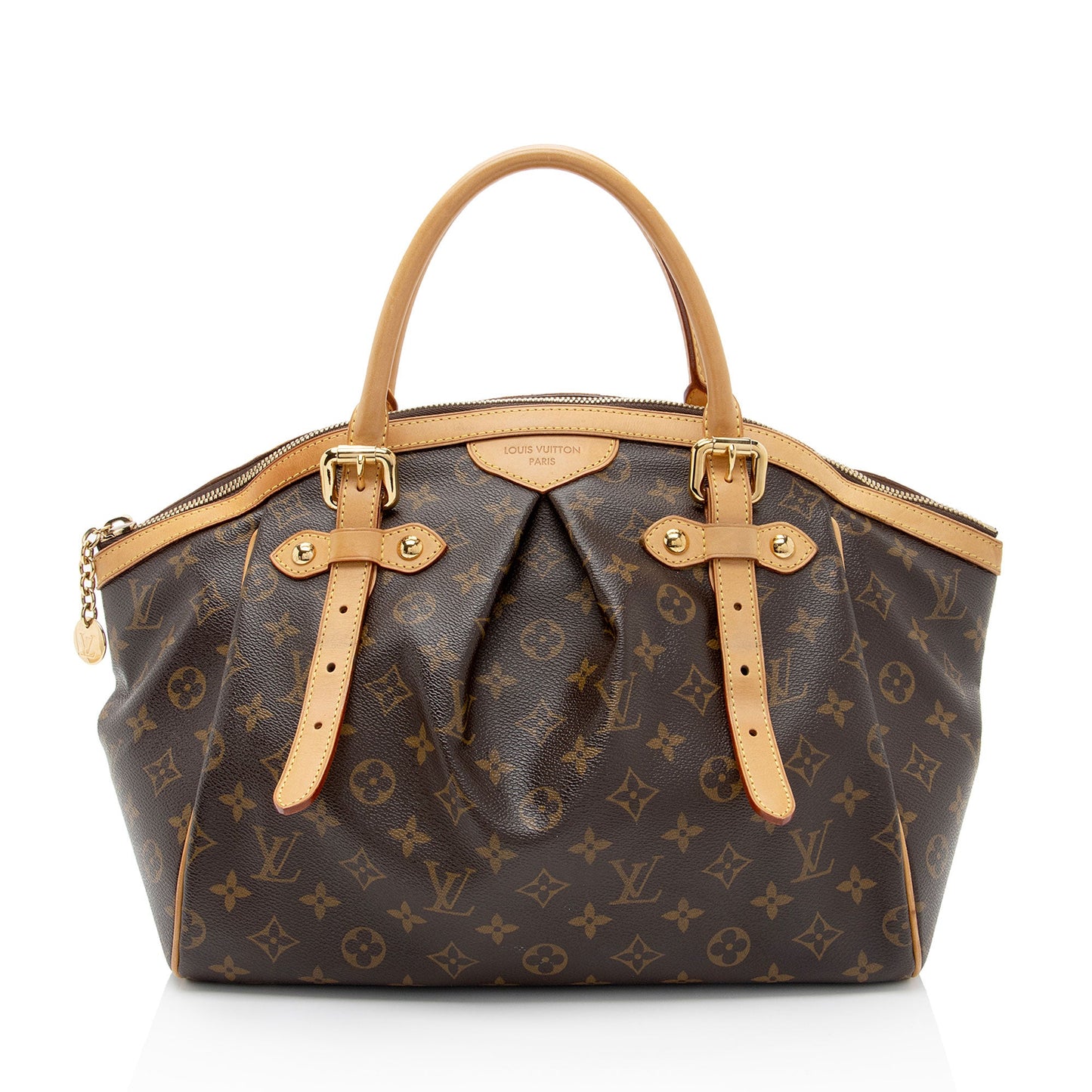 Louis Vuitton Monogram Canvas Tivoli GM Satchel (SHF-667bj5)