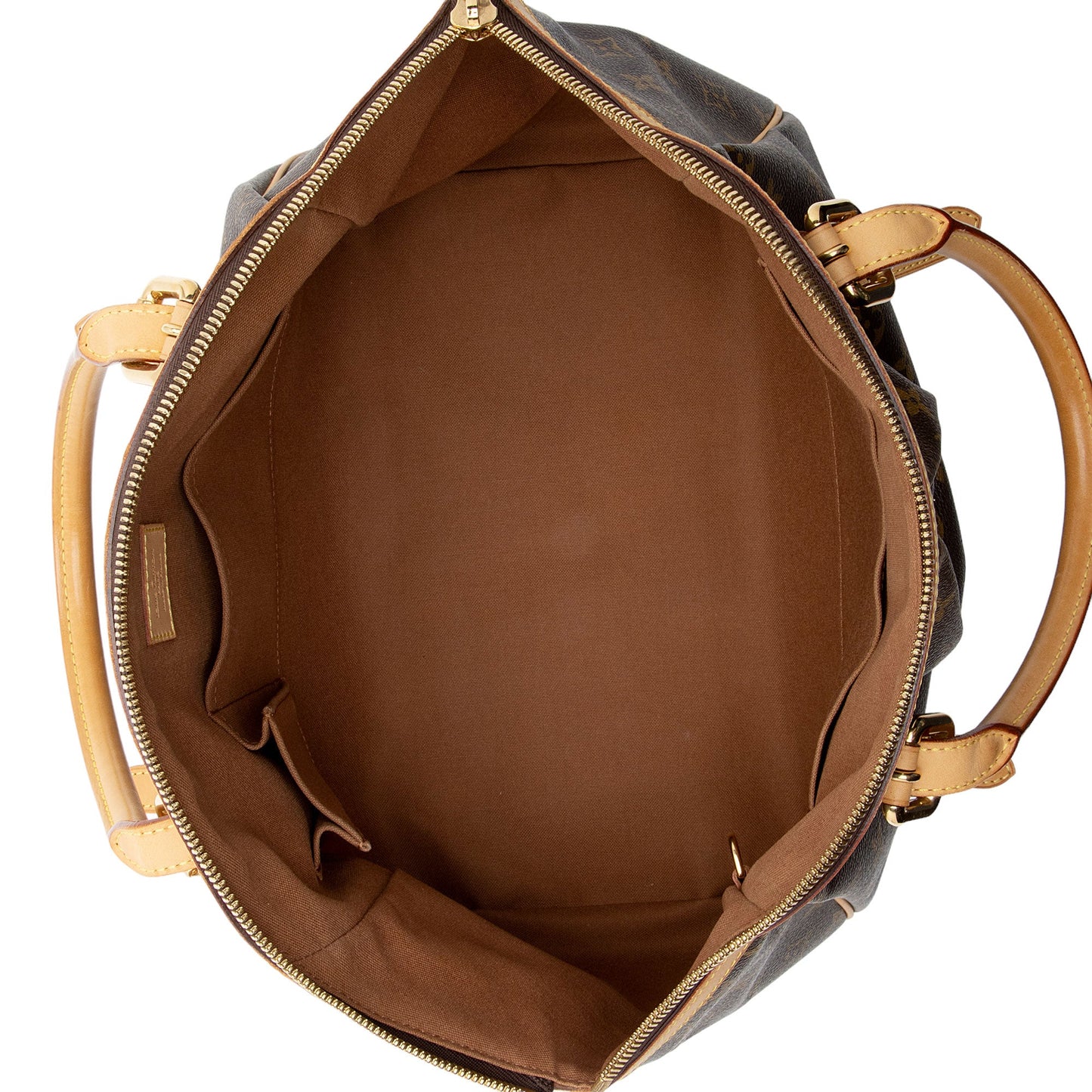 Louis Vuitton Monogram Canvas Tivoli GM Satchel (SHF-667bj5)